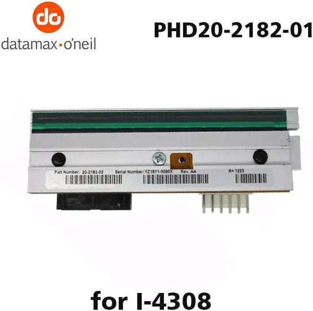 Alt view image 3 of 7 - Genuine PHD20-2182-01 Printhead For Datamax I-Class I-4308 Printer 300dpi
