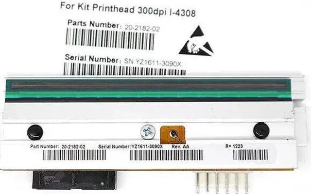 Alt view image 7 of 7 - Genuine PHD20-2182-01 Printhead For Datamax I-Class I-4308 Printer 300dpi