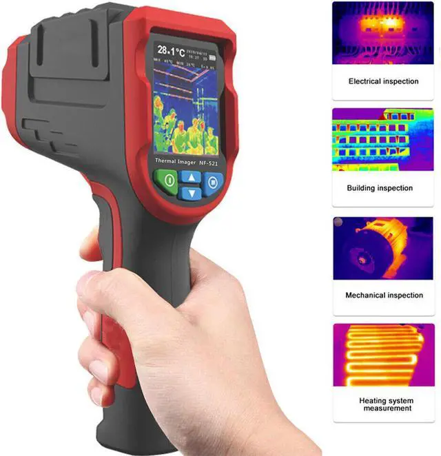 Main image of Infrared Thermal Temperature Imager Camera With 8GB Heating Detector