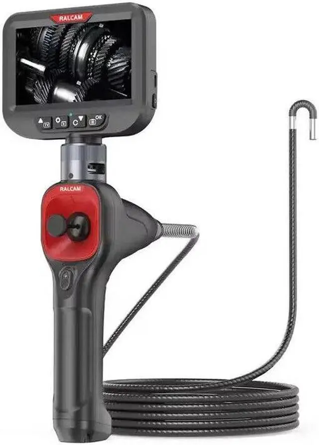 Alt view image 5 of 7 - Ralcam 4-Way 360° Articulating Borescope Industrial Endoscope Inspection Camera
