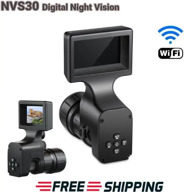 Main image of NVS30 Digital Night Vision Rifle Scope Camera WIFI Connecting 5W 850nm IR Power