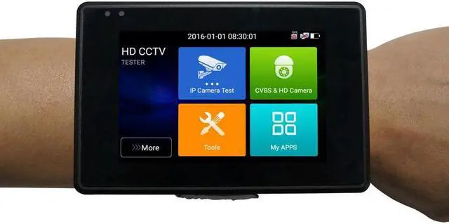 Alt view image 4 of 7 - IP Camera Tester,4K H.265 IP  4 inch Touchscreen Tester