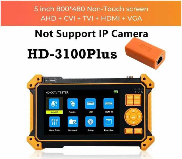 Main image of 5" HD 3100/3200 Tester HD Coaxial 8MP HDMISDI Camera Tester Monitor