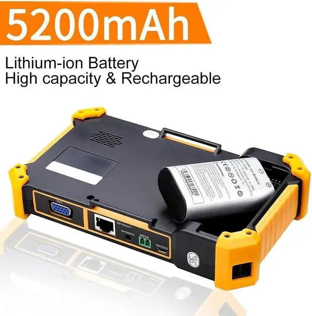 Alt view image 6 of 7 - 3100/3200 Tester 5" HD Coaxial 8MP HDMISDI Camera Tester Monitor