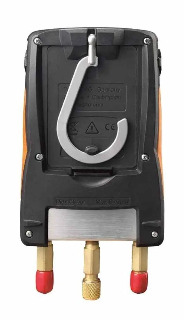 Alt view image 6 of 7 - Testo 549 Digital Manifold for Air Refrigeration Systems Heat Pumps 0560 0550