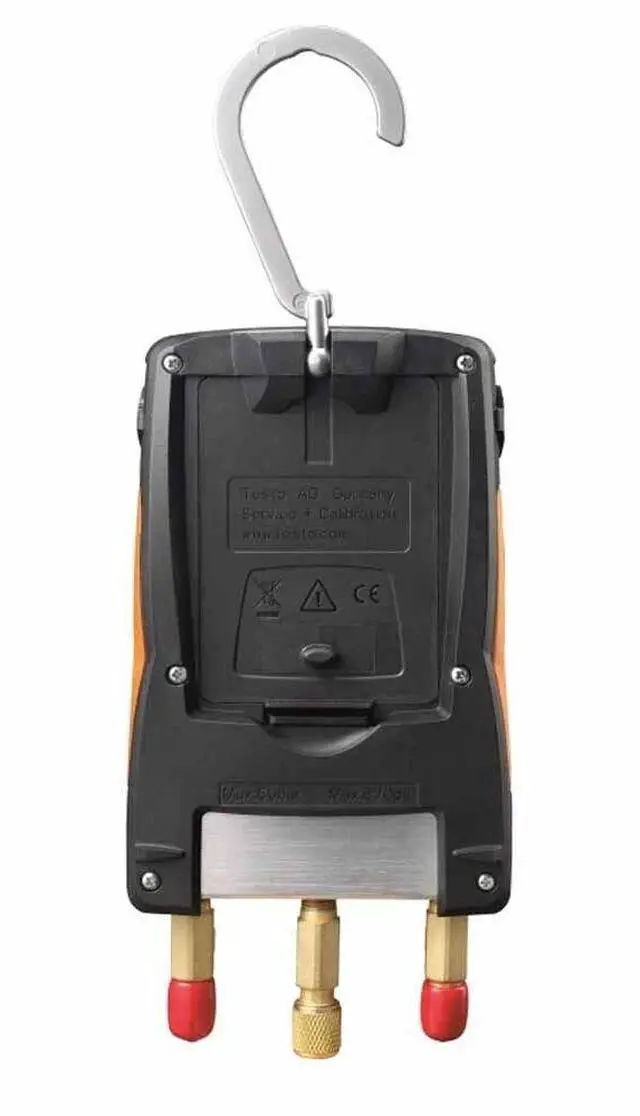 Alt view image 2 of 7 - Testo 549 Aluminum Digital Manifold Gauge for Refrigeration Systems / Heat Pumps