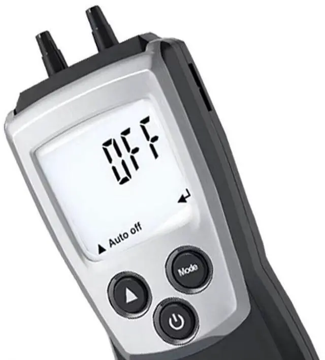 Alt view image 7 of 7 - Testo 510 Digital Manometer Digital Auto-Ranging Differiental Pressure Meter