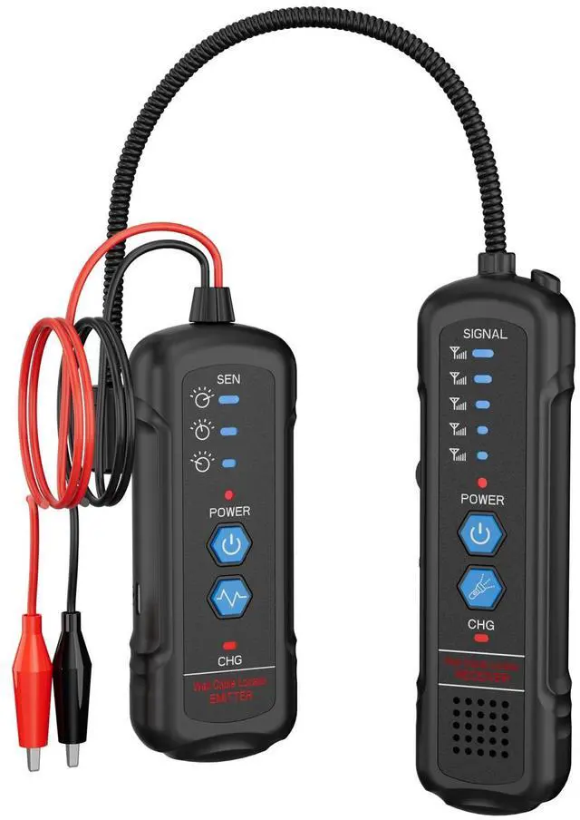 Alt view image 3 of 7 - U650TX660RX Underground Wire Locator: 2m(6.5ft) Depth Detection for Power/Phone/Pet Fence Cables w/ Adjustable Sensitivity & Earphone (Electricians & Home Use)