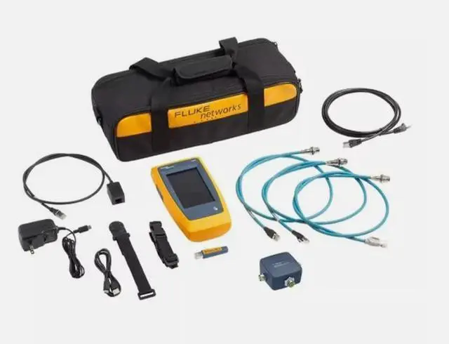 Alt view image 7 of 7 - Fluke LIQ-100-IE Ethernet Tester Cable Wi-Fi Network Tester Testing to Wi-Fi 6E