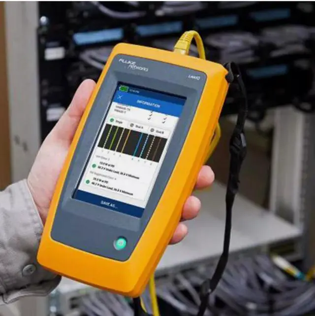 Alt view image 4 of 7 - Fluke Networks LinkIQ Industrial Ethernet Cable+Wi-Fi+Network Tester LIQ-100-IE