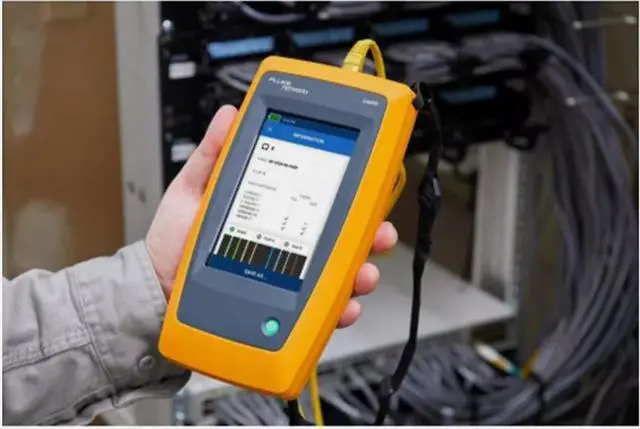 Alt view image 4 of 7 - Fluke Networks LIQ-100-IE LinkIQ Industrial Ethernet Cable+Wi-Fi+Network Tester