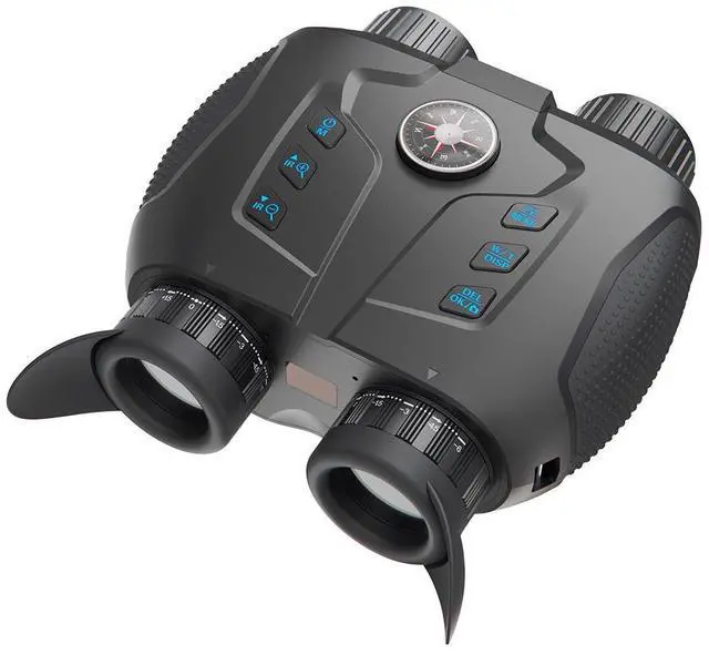 Alt view image 3 of 7 - VRNV331 Naked Eye 3D VR Binocular Night Vision F1.2 FOV10 6X Digital Zoom NEW