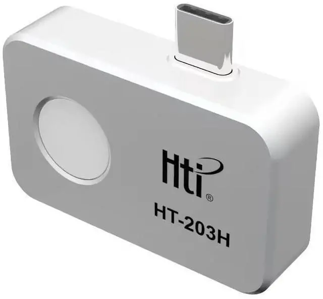 Alt view image 6 of 7 - HTI HT-203H Thermal Imaging Camera IR High Resolution 256x192 For Android Type C
