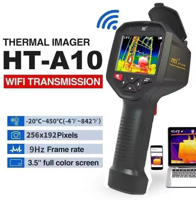 Main image of HT-A10 Infrared Imaging Camera Heating Detector 256X192 Thermal Imager K
