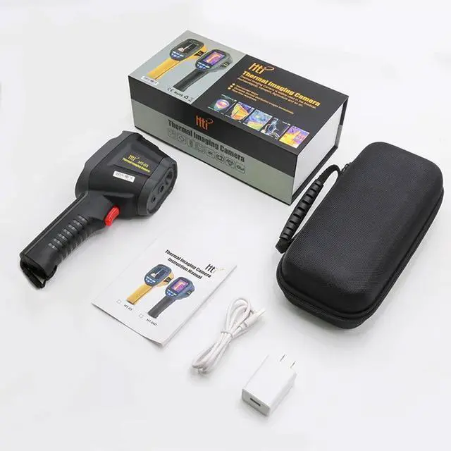Alt view image 6 of 7 - HT-03 IR Infrared Thermal Imager & Visible Light Camera Digital Imaging 120x90 P
