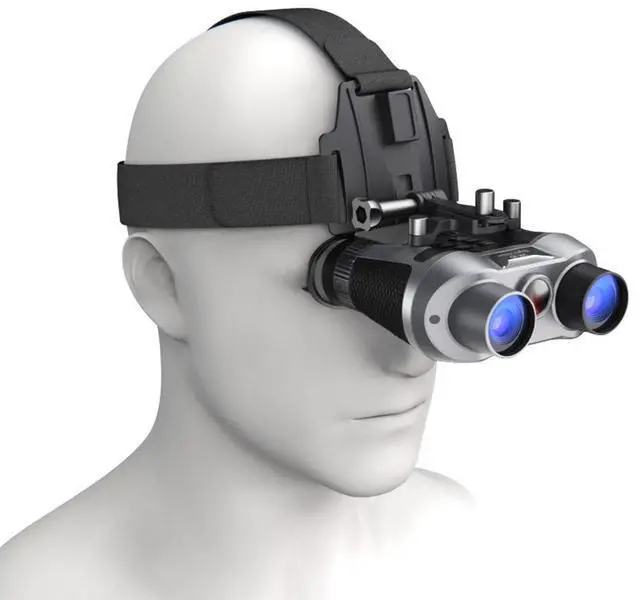 Alt view image 4 of 7 - VRNV303 Naked Eye 3D VR Head-mounted Binocular Night Vision F1.3 6X Digital Zoom