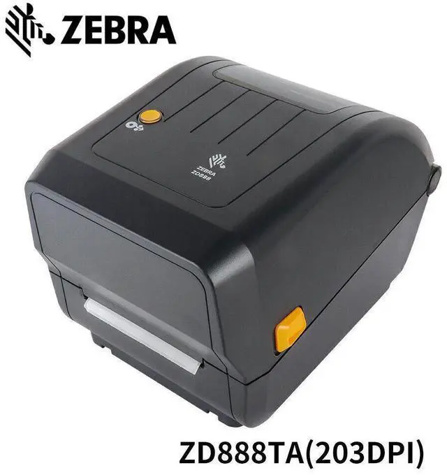 Main image of Ze,br,a ZD888TA 203DPI 300DPI Thermal Transfer Direct + Thermal Label Printer USB