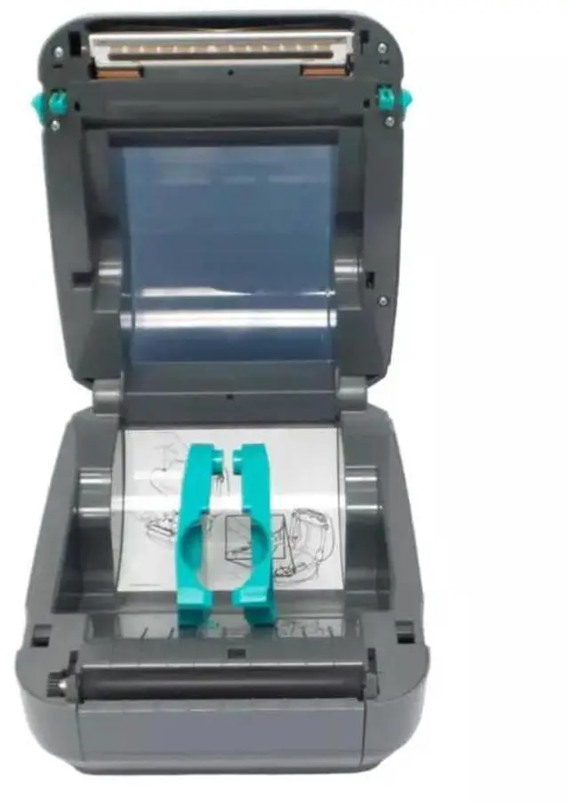 Alt view image 3 of 7 - Ze,br,a GK420D Direct Thermal Barco,de Label Printer GK42-202510-001 203dpi USB