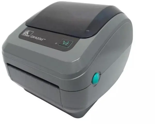Alt view image 7 of 7 - Ze,br,a GK420D Direct Thermal Barco,de Label Printer GK42-202510-001 203dpi USB