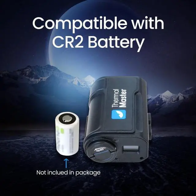 Alt view image 5 of 6 - T2 Max Night Vision Scope Monocular 1600 Yards Thermal Imaging Camera 15X Zoom Rangefinder only