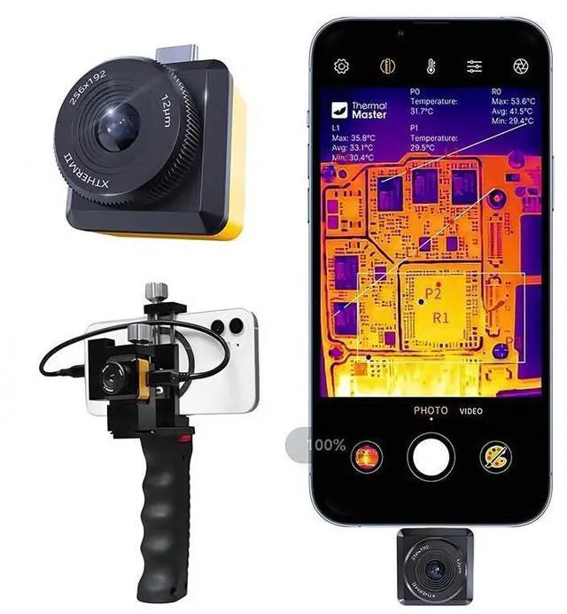 Main image of T2S Pro Thermal Imaging Camera Macro lens for HVAC,House,PCB Motherboard Inspect