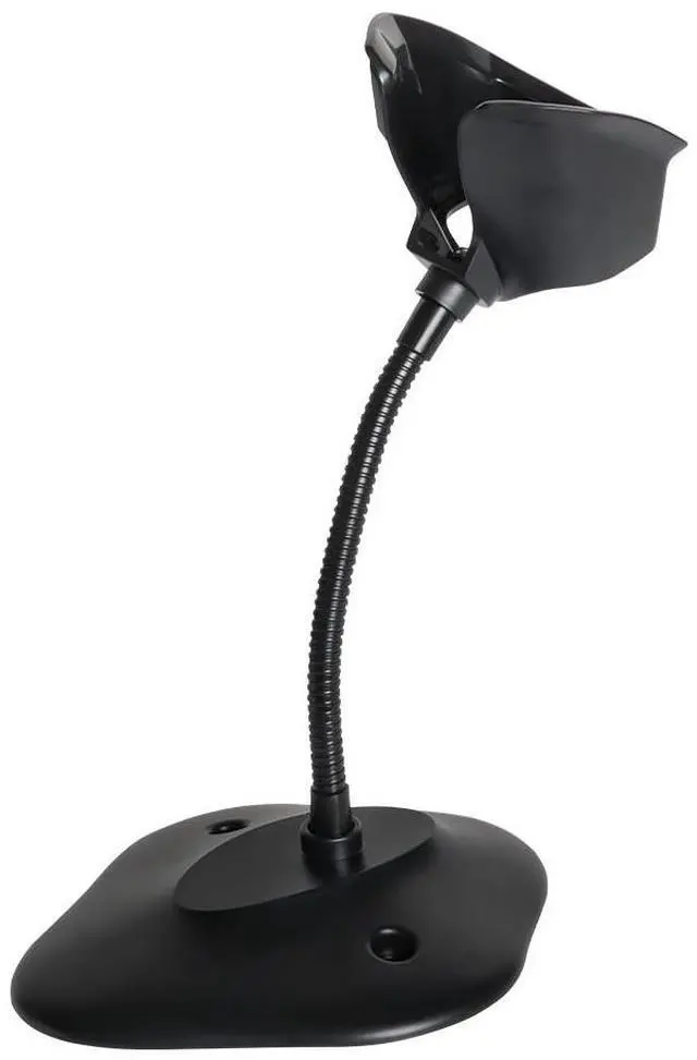 Alt view image 3 of 7 - US Ze,b,ra Gooseneck Intellistand Barco,de Scann,er Stand Black for 20-71043-04R