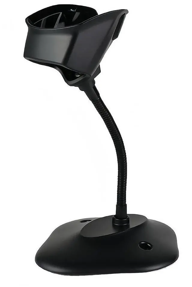 Alt view image 7 of 7 - US Ze,b,ra Gooseneck Intellistand Barco,de Scann,er Stand Black for 20-71043-04R