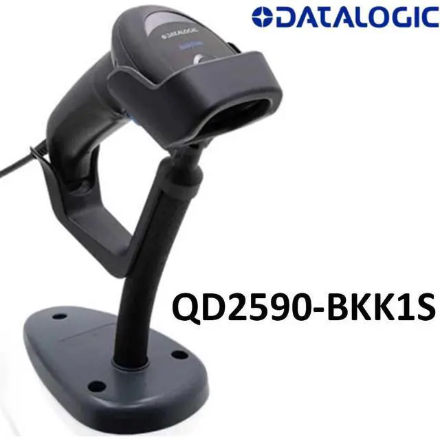Main image of Da,talogic QuickScan QD2590-BKK1S Handheld 1D 2D Imager Barco,de Scann,er w/ Stand