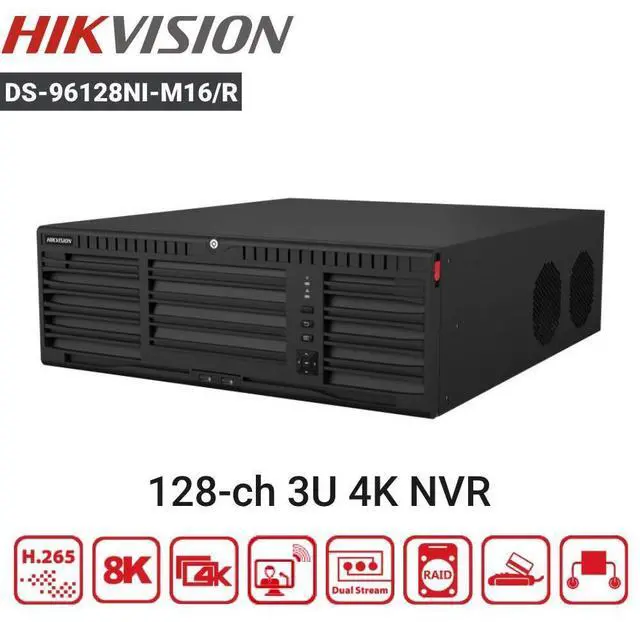 Main image of HI,K DS-96128NI-M16/R 32MP 128CH 16SATA 4K NVR 3U Network Video Recorder