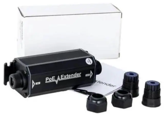 Alt view image 3 of 4 - Gigabit PoE Extender Outdoor IP66 Waterproof, 10/100/1000Mbps 1CH Auto-sensing