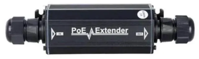 Alt view image 2 of 4 - Gigabit PoE Extender Outdoor IP66 Waterproof, 10/100/1000Mbps 1CH PoE Repeater