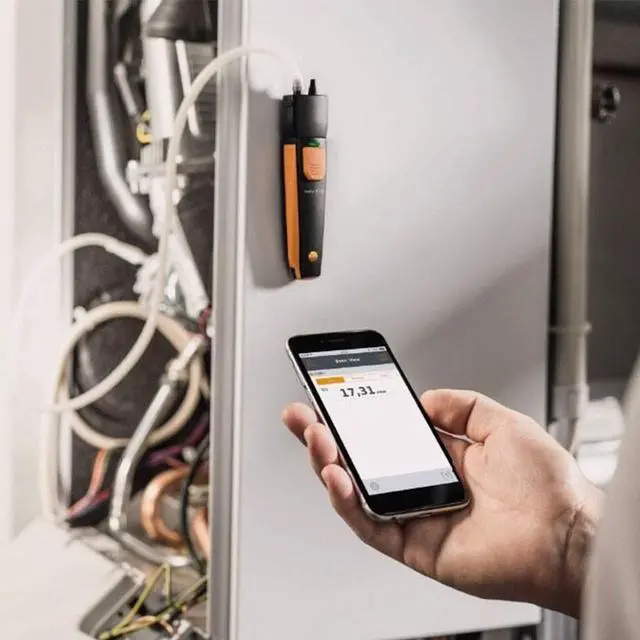 Alt view image 2 of 6 - Testo 510i Differential Pressure Gauge Manometer Wireless Smart Probe 0~150 hPa