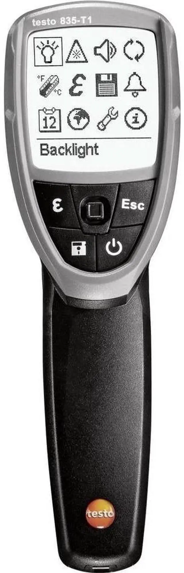 Alt view image 4 of 5 - Testo 835-T1 Infrared Thermometer Laser Temperature IR Measurement up to 600 °C