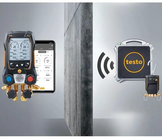 Alt view image 3 of 6 - Testo 560i Kit with Bluetooth Digital Refrigerant Scale and Intelligent Valve