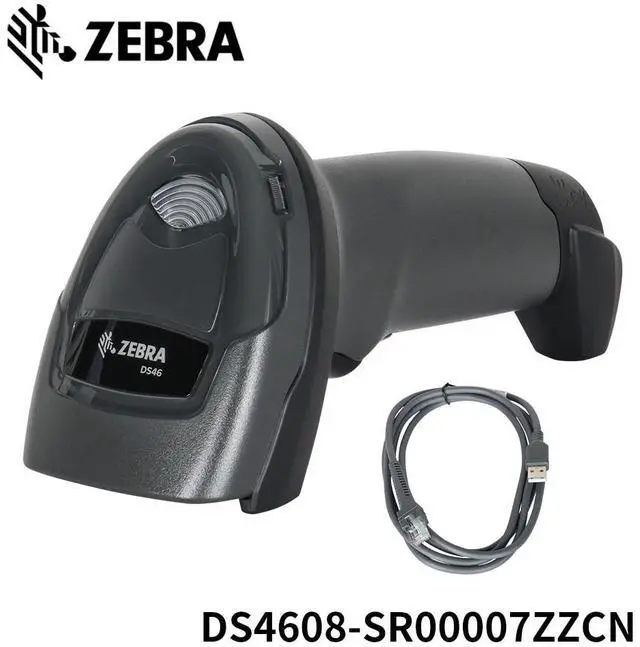 Alt view image 4 of 7 - Ze,bra Laser Cordless DS4608-SR00007ZZCN 1D 2D Imager Barco,de Scann,er USB Kit