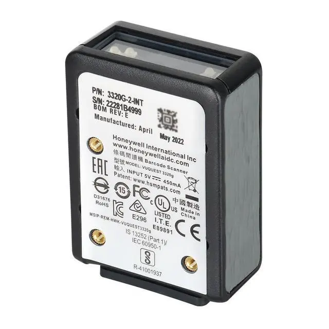 Alt view image 6 of 7 - Hon,eywell Vuquest 3320G Area-Imaging 2D Barco,de Scann,er USB Cable 3320G-2USB-0-N