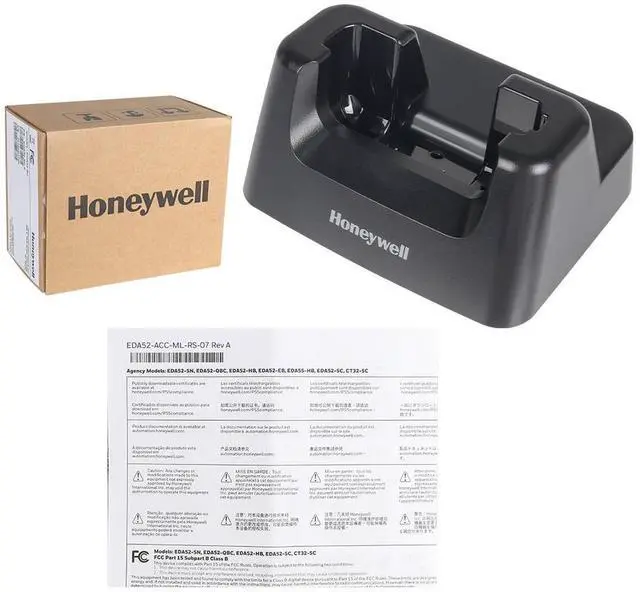 Alt view image 7 of 7 - Hon,eywell EDA52-SC-0 Single Charging Cradle Accessory for EDA52 Mobile Computer