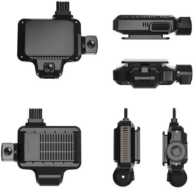 Alt view image 7 of 7 - Jimiiot 4G ADAS DVR Cam JC450Pro 5 Channel Live View Dashcam Wifi Auto Monitor JC450Pro+CI02+CE01-3 cameras No Card