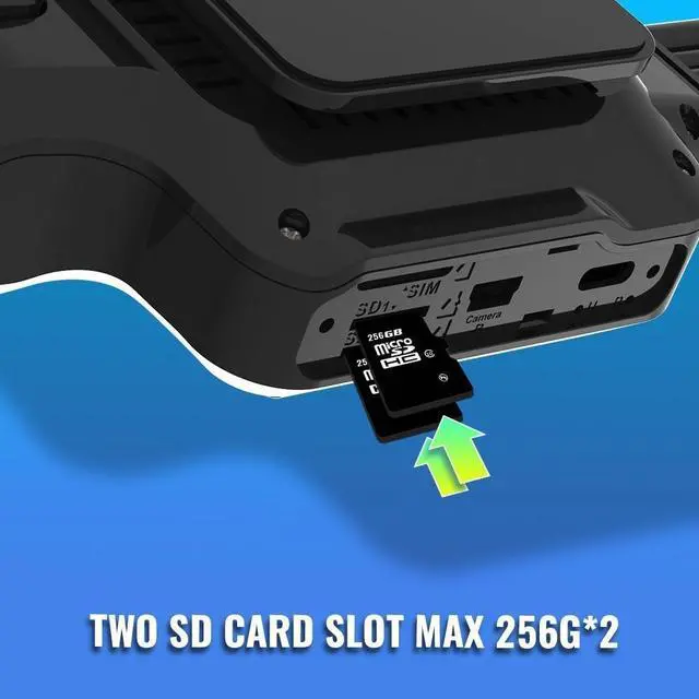 Alt view image 2 of 7 - JIMIIOT JC450Pro 4G AI DashCam 5 Channes Live Video GPS Tracking Remote Monitoring JC450Pro+CI02+CE01-3 cameras No Card