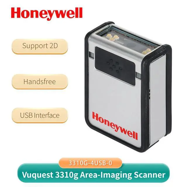 Alt view image 2 of 7 - Hone,ywell Vuquest 3310G-4USB-0 Hands-Free 2D Laser Area-Imaging Barco,de Scann,er
