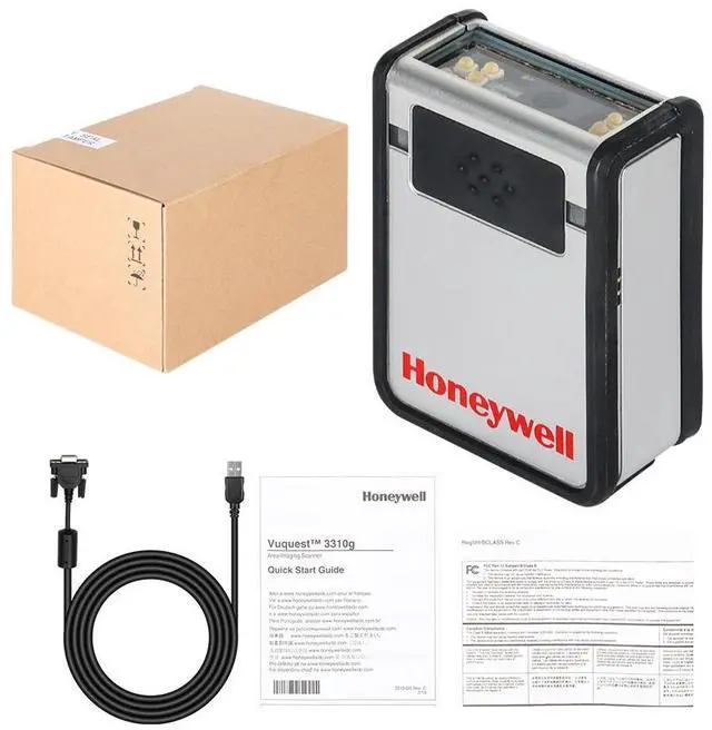 Alt view image 6 of 7 - Hone,ywell Vuquest 3310G-4USB-0 Hands-Free 2D Laser Area-Imaging Barco,de Scann,er