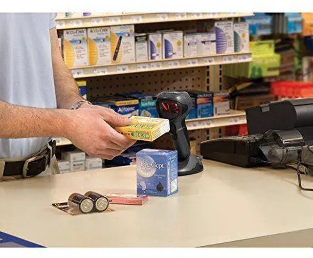 Alt view image 6 of 7 - Ze,bra Sym,bol DS9808-SR00007NNWR 1D 2D Handheld Imager Barco,de Scann,er USB Cable