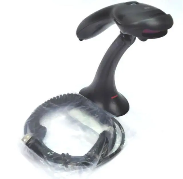 Alt view image 7 of 7 - Hon,eywell Voyager MK9540-32A38 Handheld Barco,de Scann,er Reader USB Kit w/ Stand