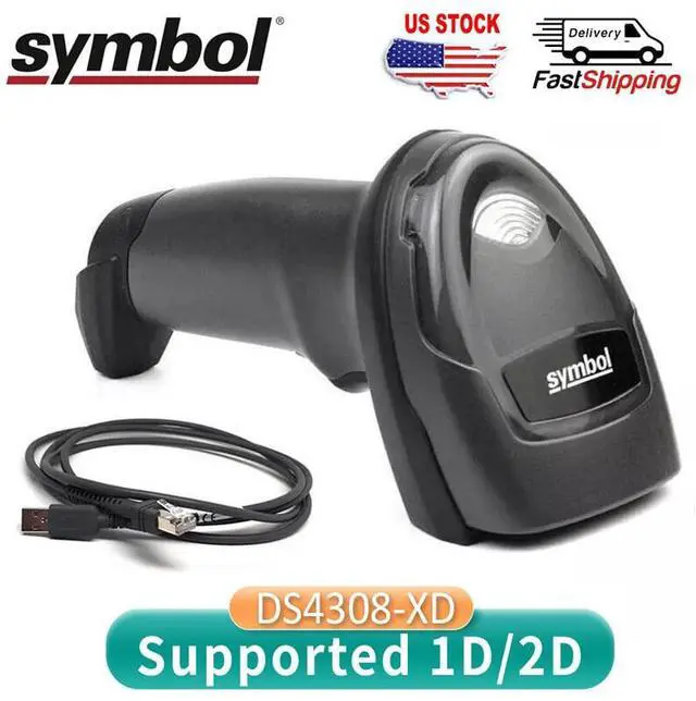 Main image of Sy,mbol DS4308-XD00007VZAP Omni-Directional 1/2D Handheld Barco,de Scann,er W Cable