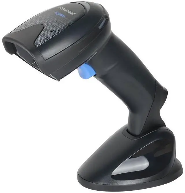 Alt view image 6 of 7 - Dat,alogic GD4590-BK-B USB 1D 2D Handheld Barco,de Scann,er Reader with Base USA