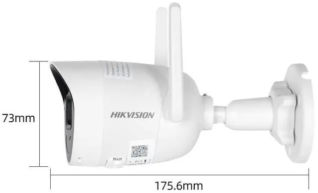 Alt view image 3 of 7 - Hi,kvision DS-2CV2041G2-IDW Wireless WiFi Security Camera System Smart Outdoor