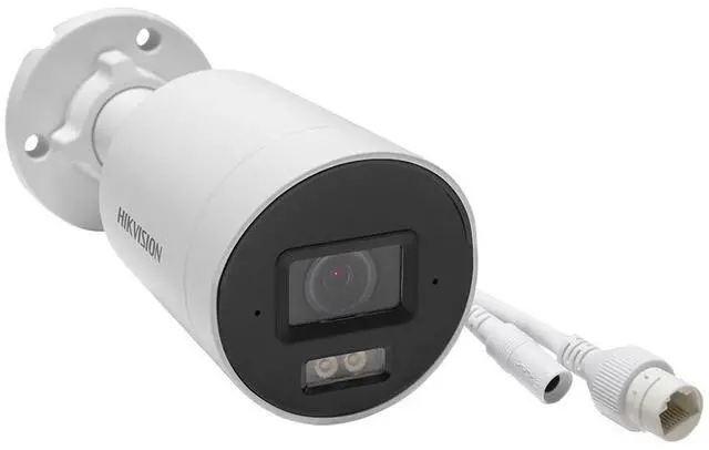 Alt view image 4 of 7 - Hi,kvision DS-2CD2087G3-LI2UY/SRB 8MP ColorVu POE Camera Two-Way Audio 2.8/4MM 4mm