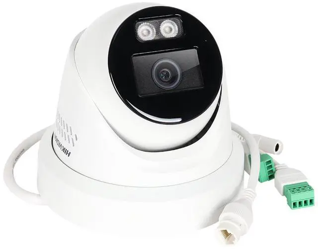 Alt view image 6 of 7 - Hi,kvision 8MP DS-2CD2387G2H-LISU/SL Full Color IP Turret Network Camera 2.8mm