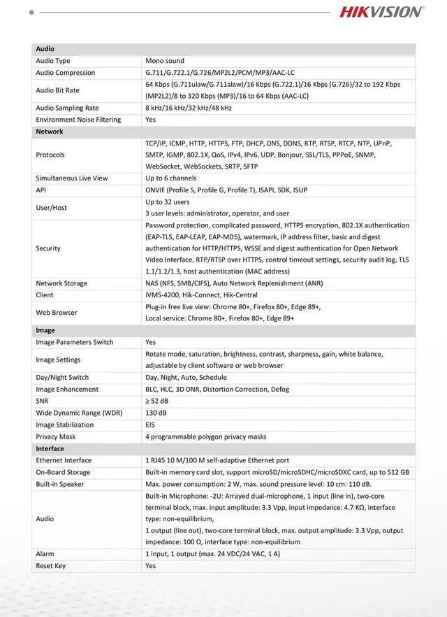 Alt view image 5 of 7 - Hi,kvision 4k 8MP DS-2CD2387G3-LIS2UY/SRB AI ColorVu3.0 Smart-Hybrid-Light Camera Black