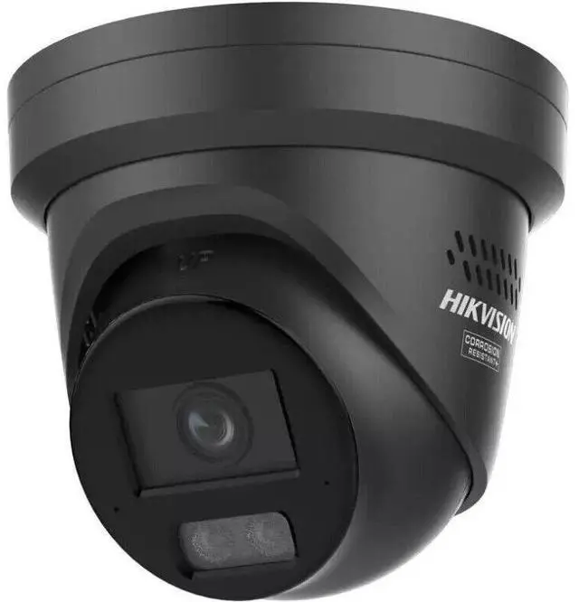 Alt view image 2 of 7 - Hi,kvision 4k 8MP DS-2CD2387G3-LIS2UY/SRB AI ColorVu3.0 Smart-Hybrid-Light Camera Black